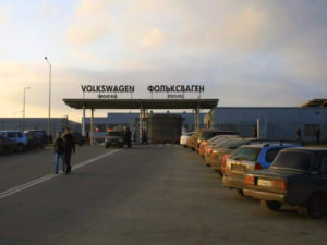 Компания Volkswagen начала отправку автомобилей в Мексику